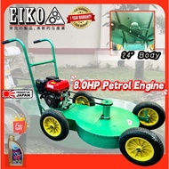 Mesin Rumput Tolak 24'' Seladang Tayar Besar c/w EIKO JAPAN 8.0HP Engine Made in MALAYSIA