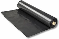 Pond Liners 0.3mm Heavy Duty Fish Pond Waterproof Liner 6X8 Large Fish Pond Liner Gardens Pools Membrane Reinforced Landscaping (Color : Black, Size : 1.5mx3m)