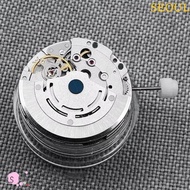 SEOUL 2813 Watch Movement, White Movement 3 Pin Design Automatic Mechanical Movement, 3 Hands Single