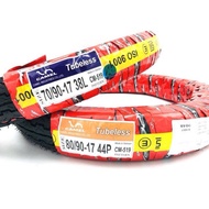 Camel CM519 70/90-17 OR 80/90-17 TUBELESS Tyre (Tayar Motor Bunga TT, CM519)