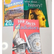 Miles Kelly 100 facts Gladiators Wild Nature Animals Revealed Ancient Egypt India History Science En