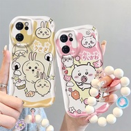 Cute Usagi Chiikawa Case For Samsung Galaxy S21 S20 Plus Ultra S20FE S21FE A17 A07 A25 A23 A22 A52 A