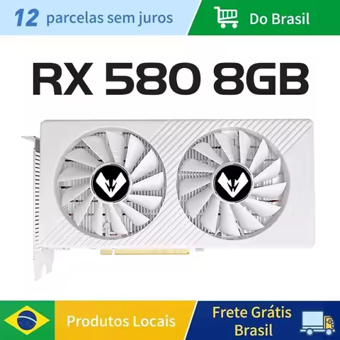 MAXSUN Graphics Cards New AMD Radeon RX580 2048SP 8G GDDR5 256bit Video Card For Desktop Gaming Comp