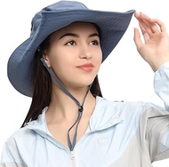 Men Women Foldable Fishing Hat UPF 50+ Sun Hats Bucket Boonie Hat for Hiking Garden Safari Beach SNH