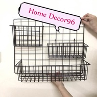 Iron mesh basket, decorative iron mesh frame hanger