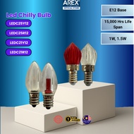Arex LED Chilly Bulb Mini E12 LED 1W / 1.5W Energy Saving - LEDC25 LEDC21