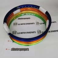 Alloy Rim 1.1 x 17 inci & 1.3 x17 inci kingu made in Thailand (1biji)