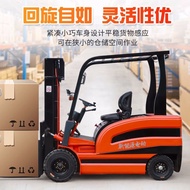 Electric forklift 1 ton mini 0.5 ton stacking high truck three fulcrum 0.8 ton hydraulic lift forkli