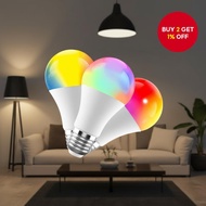 Smart Light Bulb E27 15W WiFi RGB LED Bulb Dimmable LED Bulb Smart Remote Control Lamp Light