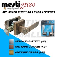 JTC 9812B SS/AC/AB Tubular Lever Lockset/Kunci Pintu Rumah/Tombol Pintu Rumah