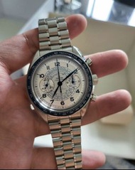 OMEGA 329.30.43.51.02.001 歐米茄 43mm 超霸系列 手上鍊 銀色面盤 雙眼計時 鋼錶帶 Chronoscope