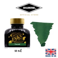 Diamine Fountain Pen 80ml Bottle Ink Emerald