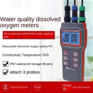 AZ86031 Dissolved Oxygen Tester Multifunctional PH Meter Dissolved Oxygen Conductivity Salinity Wate