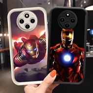 YS-59 Iron Man Shockproof Casing for Xiaomi Redmi 14C A3 A3X poco X3 C75 C61 NFC Pro