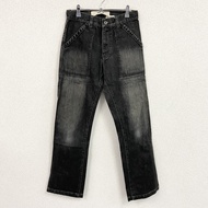 GAP ARMY 牛仔褲/牛仔褲，拉鍊門襟，黑色，29 碼，古著。