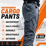 Fast-drying Cargo Pants Outdoor Waterproof Pants Work Pants Men's IX7/IX9 Breathable Camping