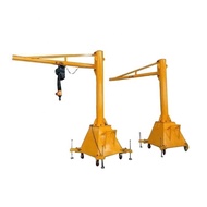 High quality 500kg 1 ton 2 ton 3 ton 5 ton 360 Degree Rotation Supported Cantilever JIB Crane