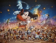 Disney Cartoon Princess 1000 Pieces Jigsaw Puzzle Mickey Mouse Diy Jigsaw Puzzle Creativity Imagine