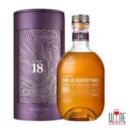The Glenrothes - Glenrothes 18 years old Single Malt Whisky 格蘭露斯18年單一純麥威士忌 700ml (包裝隨機發送)