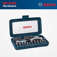 BOSCH 46pcs Ratchet Screwdriver Set Hand Tool Kit & Nutsetter Set - 2607017399