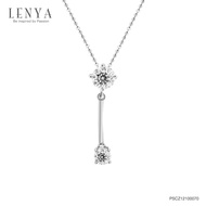 LenYa Jewelry จี้ี้ดีไซน์น่ารักประดับเพชร DiamondLike ตัวเรือนเงินแท้ชุบทองคำขาว