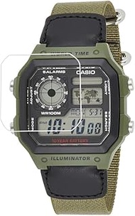 Zshion Screen Protector Compatible with Casio AE-1200/AE-1300 Protective Film, 99.99% HD Hardness 9H