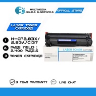 LASER TONER CATRIDGE H-CF283X/283A/C137/337/737(2.4K)
