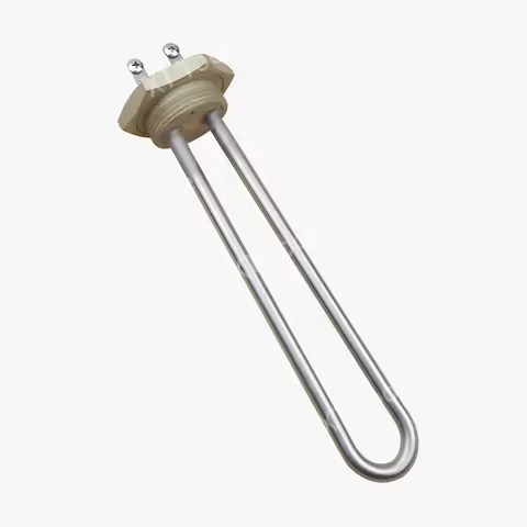 DC hetaer 12V 200 watt water heater element immersion heater with 1.25 inch brass threaded tubular s