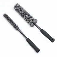 Bendable Wheel Barrel Woolie Brush Flexible Wheel Woolie Rim Cleaning Brush - 38cm Rim Cleaner Wheel