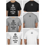 T-Shirt Covid-19 | Stop Covid-19 Keep Calm And Mask On