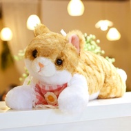 Simulation Cute Cat Doll Children's Doll 2025 New Plush Toy Super Real Kitten Birthday Gift Doll