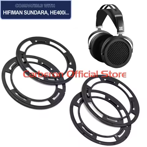 4 Pieces of Ear Pads Plastic Frame Mounting Rings for Hifiman SUNDARA HE560 HE500 HE400 HE400se 400i