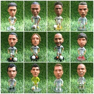 Minifigure Football Player Character Cristiano Navas Ronaldo Mbappe Bellingham Vinicius Beckham Cour