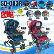 Feeding Essentials Bottle-feeding♘♣COD Apruva SD-003R Multifunctional Stroller for Baby with Rocking