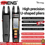[Vodool Flagship Store]ANENG PN129 Clamp Meter U-รูปสมาร์ท 4000 นับมัลติมิเตอร์ AC/DC 600V แรงดันไฟฟ