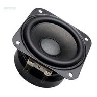 【3C】 4Ohm 15W Bass Speaker 70mm Subwoofer Square Loudspeaker for DIY Projects Black