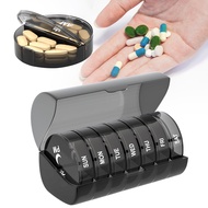 7 Day Weekly Medicine Case Pill Box Organizer Container Dispenser Tablet Storage