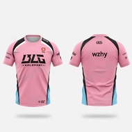 2025 New Adult BLG team uniform LOL Valorant peripheral fearless team uniform e-sports short sleeved