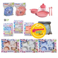 BABY FEEDING SET 6IN1 LUSTY BUNNY BABY FEEDING UTENSILS SET LUSTYBUNNY - 1419 LB1383 LB1363