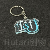 🍀Mbti16 Type Personality Acrylic Keychain Text Niche Pendant Gift infp enfp entp MBTI16型人格亚克力钥匙扣#YS0