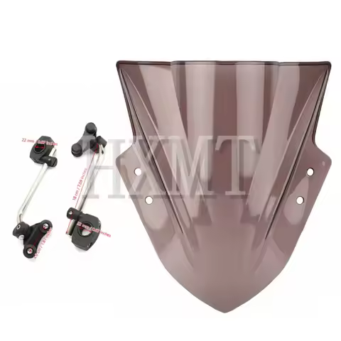 Motorcycle Street Bicycle Handlebars Windshield Windshield For 2001-2015 Yamaha FZ1 FZ1N FZ6 S2 FZ8