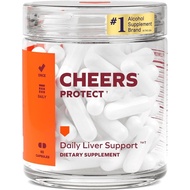 Cheers Protect | Daily Liver Supplement for Drinkers with L-Cysteine + DHM | Increase Glutathione Le