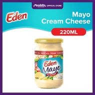 Eden Mayo Jar - Real Mayonnaise with Cream Cheese Flavor 220ml Rich, Creamy, Savory Spread