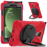 Rotary Stand Cover for Samsung Galaxy Tab Active 5 5G SM-X300 SM-X306 X306B Siicone Shockproof Case 