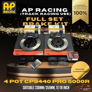 100% Original Genuine AP RACING 4 POT 9440 pro 5000r Full Set Brake Kit