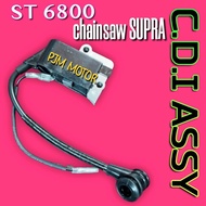 Supra 6800 Cdi coil koil spull mesin chain saw senso sinso spr6800 st6800