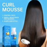 CURL MOUSSE Foaming mousse 120ml  Moisturizing Curl Hair Foam Soft Foaming Curl Mousse Hair Mousse f
