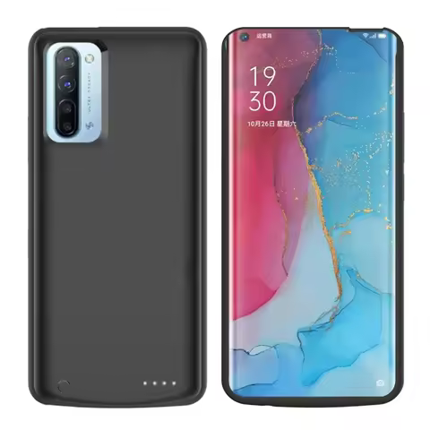 Powerbank Cover For OPPO Find X2 Lite Battery Cases 6800mAh Backup Charger Power Bank Cover For OPPO