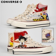 Converse Chuck taylor Star 1970S Hi High top canvas shoes Converse X Seven Dragon Ball Comics Co bra