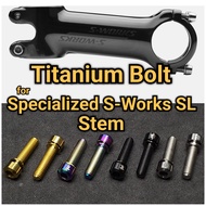 Titanium Bolt for Specialized S-Works SL Stem | for Tarmac SL6 SL7 Allez | Grade 5 Titanium Screw